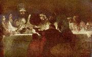 REMBRANDT Harmenszoon van Rijn The Conspiracy of Claudius Civilis Spain oil painting artist
